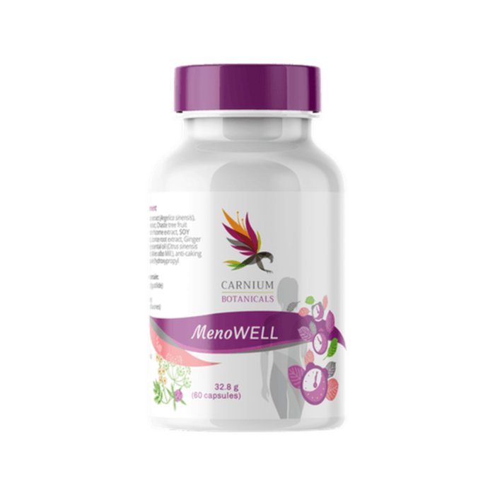 Carnium Botanicals MenoWELL, 60 kaps.
