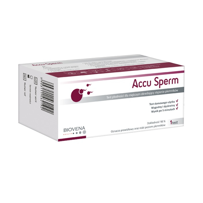Accu Sperm, Test płodności dla mężczyzn określający stężenie plemników 