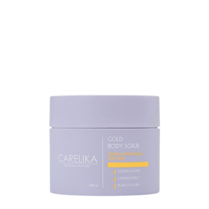 Carelika Złoty peeling do ciała