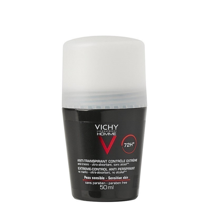 Vichy Homme Anti-Transpirant 72H Antyperspirant dla mężczyzn Extreme-Controle