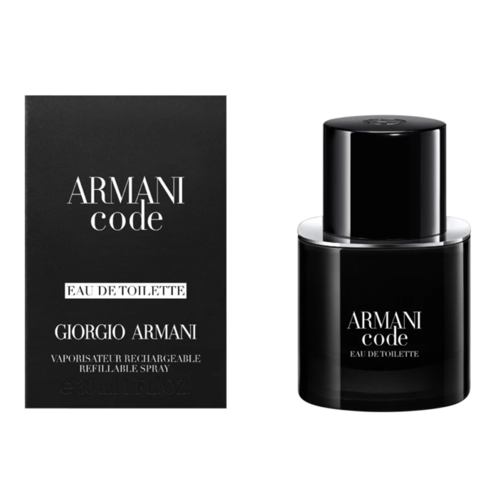 Giorgio Armani Code Refillable Woda toaletowa dla mężczyzn, 30 ml