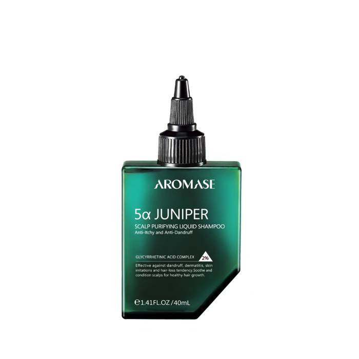 Aromase 5α Juniper Scalp Purifying Peeling - płyn oczyszczający do każdego typu skóry głowy,  40 ml