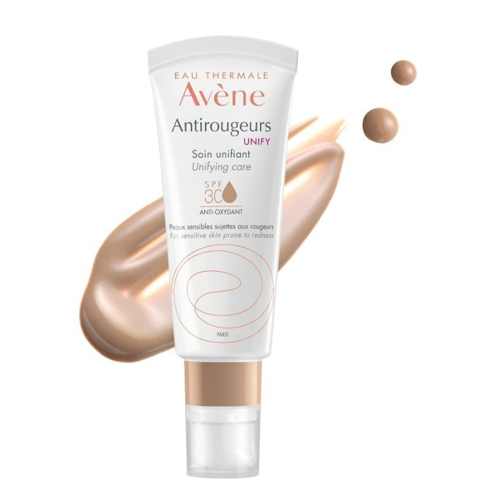 Avène Antirougeurs Unify Pielęgnujący krem wyrównujący koloryt skóry SPF30