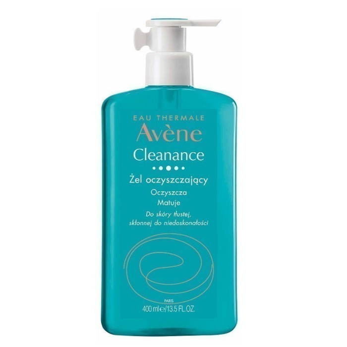Avène Cleanance Żel oczyszczający do cery tłustej i trądzikowej, 400 ml