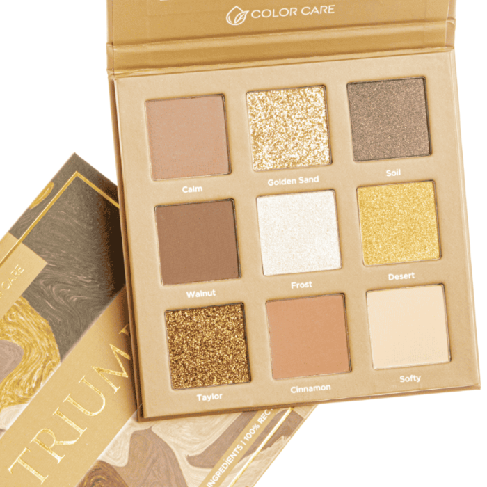 Color Care Paleta Cieni do Powiek Wegańska – Triumph