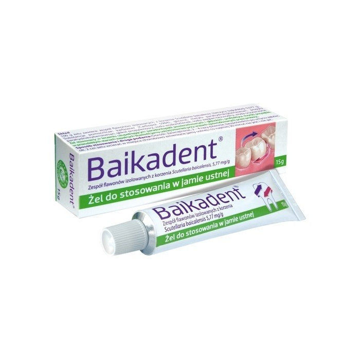 Baikadent 5,77 mg/g żel do stosowania w jamie ustnej