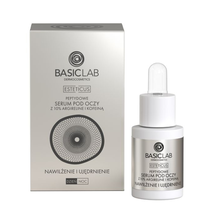 BasicLab Esteticus Peptydowe serum pod oczy, 15 ml