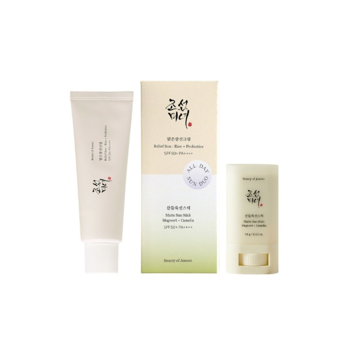 Beauty of Joseon All Day Sun Duo - (Relief Sun + Matte Sun Stick) 