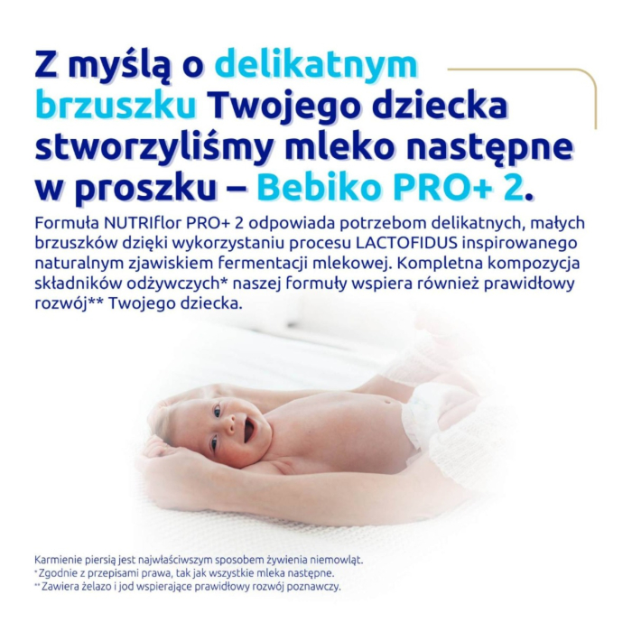 Bebiko Pro+Mleko modyfikowane w puszce po 6m-cu 