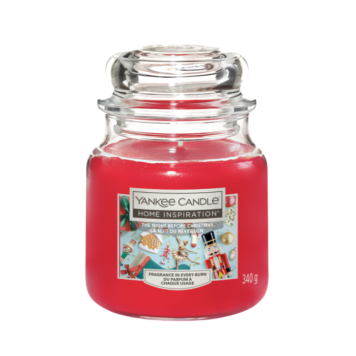 Yankee Candle Świeca Home Inspiration The Night Before Christmas, 340 g 