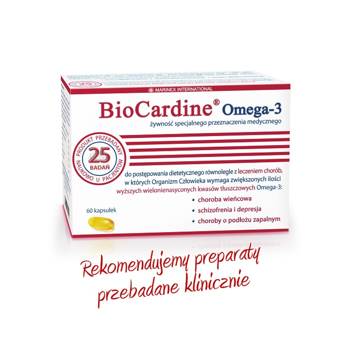 Biocardine Omega-3, 60 Kapsułek