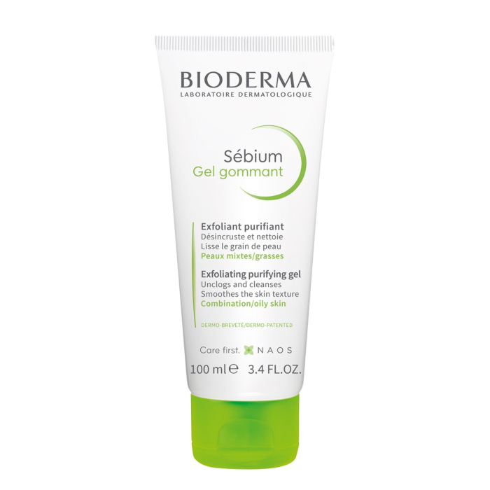 Bioderma Sebium Gel Gommant Żel złuszczający do mycia twarzy 