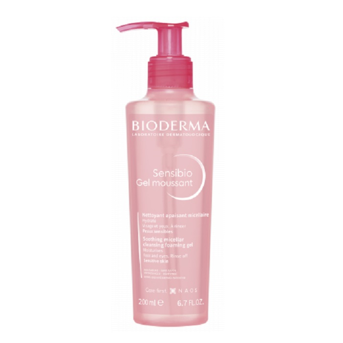 Bioderma Sensibio Gel Moussant Kojąco-łagodzący żel do mycia twarzy