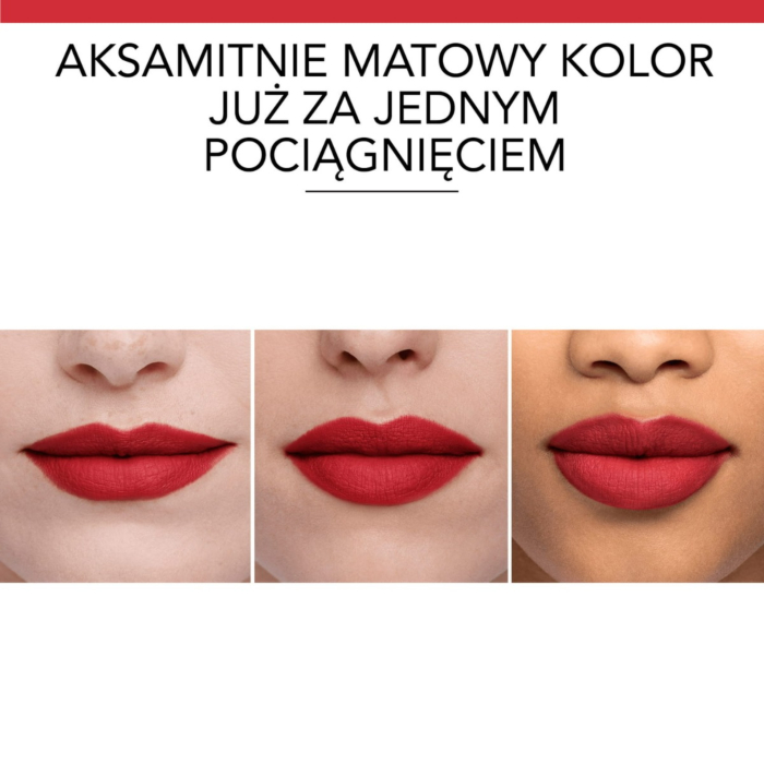 Bourjois Rouge Velvet Pomadka do ust, 08 Rubi's Cute