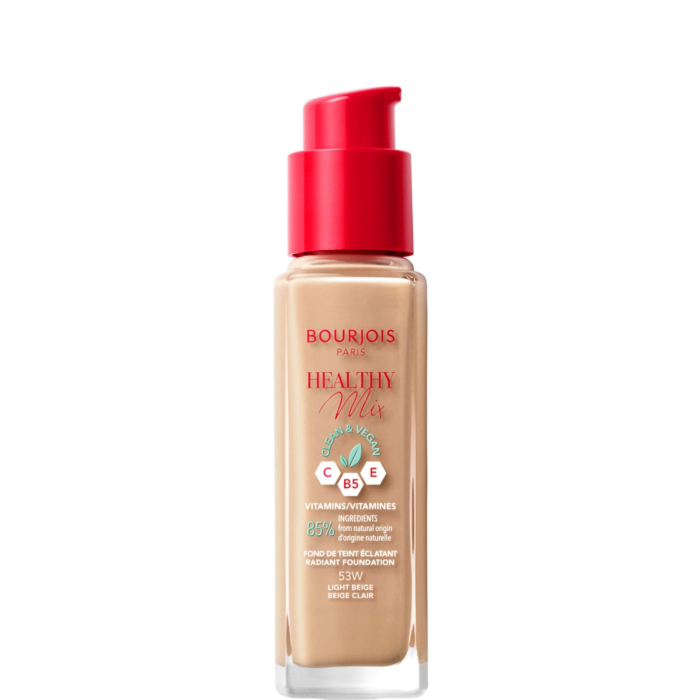Bourjois Healthy Mix Clean & Vegan 53 Light Beige Podkład do twarzy