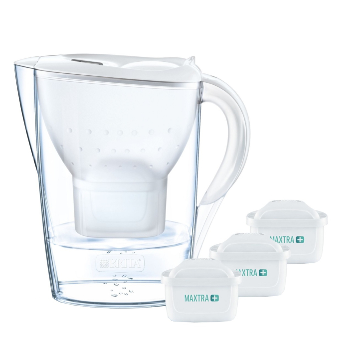 Brita Marella Dzbanek z filtrem 3 Mx + Pure, Biały