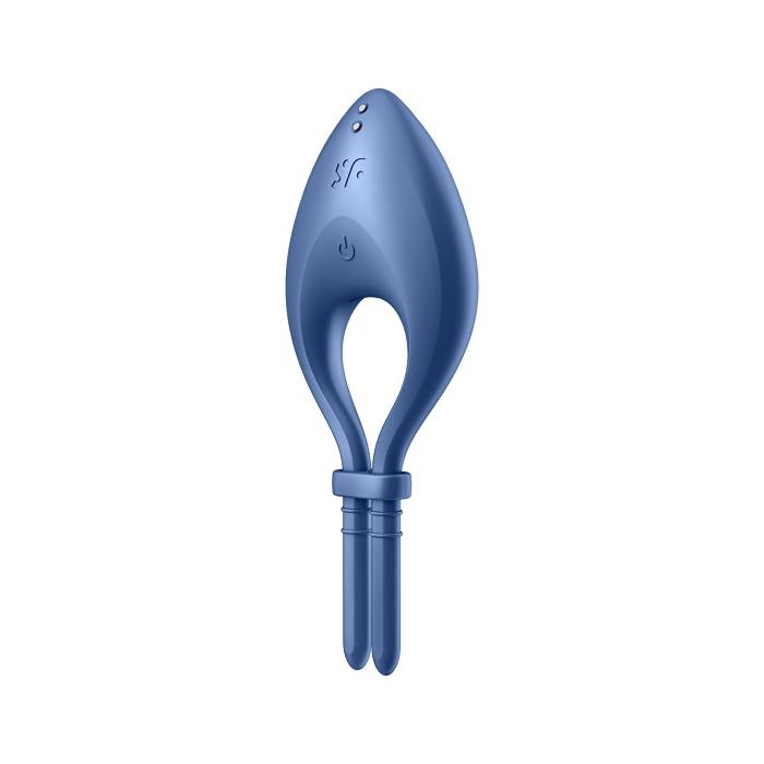 Satisfyer Bullseye Connect App Blue pierścień erekcyjny