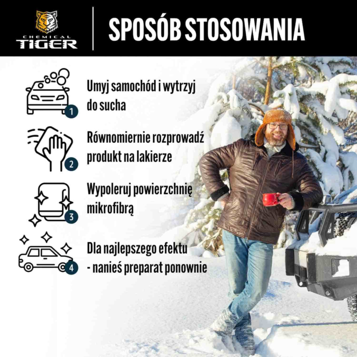 Chemical Tiger Preparat zabezpieczający przed solą Perfect Heavy Guard Winter 500 ml