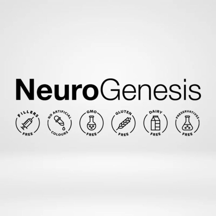 NeuroGenesis Suplement diety Focus Formula kapsułki na koncentrację i pracę mózgu