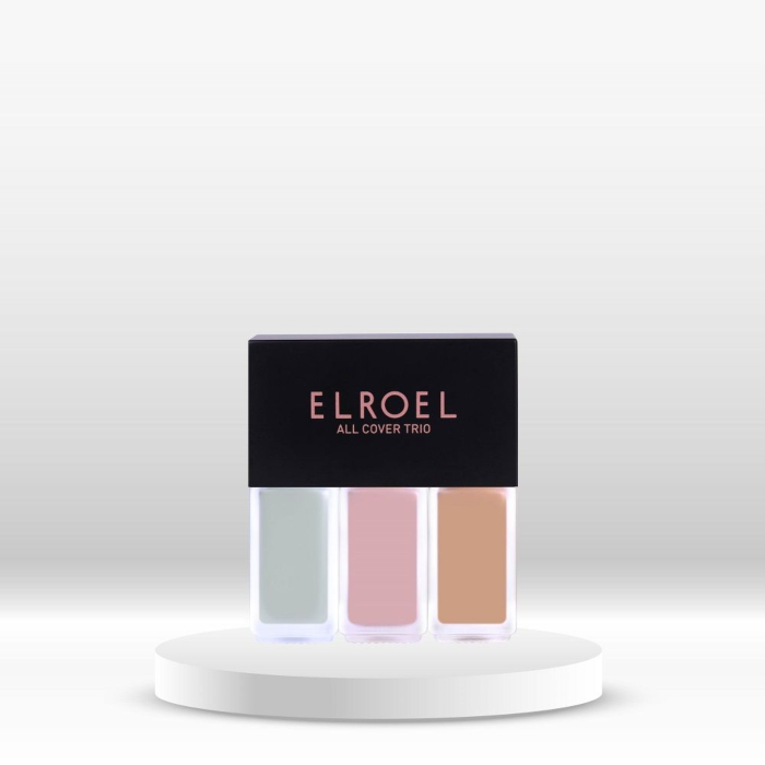 Elroel All Cover Trio mini trio korektorów, 4.5g