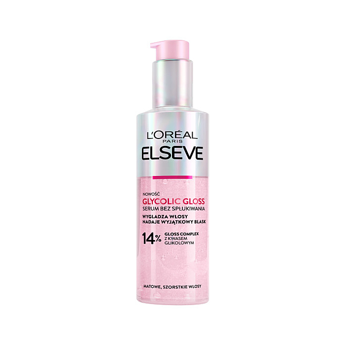 Elseve Glycolic Gloss - Serum bez spłukiwania 150 ml