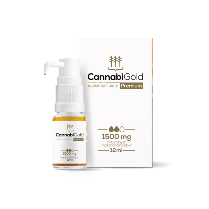 CannabiGold Premium 1500 mg, Olej
