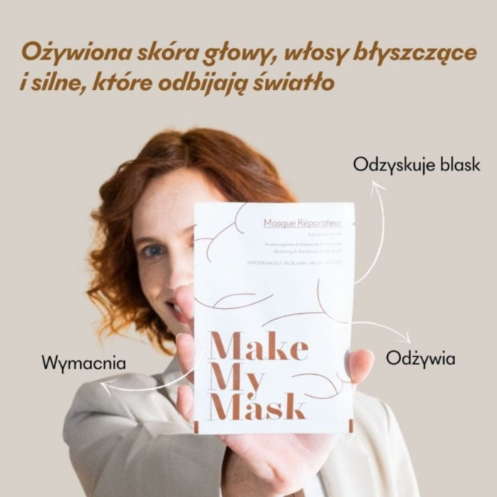 Make My Mask Maska do skóry głowy regenerująca i odbudowująca