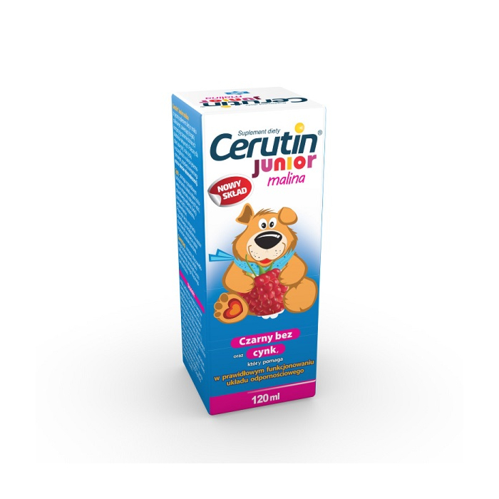 Cerutin Junior Malina Syrop 120 ml