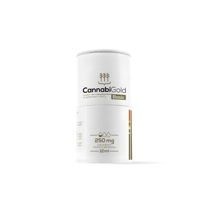 CannabiGold Basic 250 mg, Olej