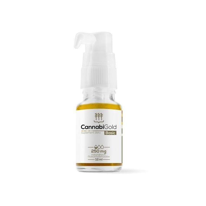CannabiGold Basic 250 mg, Olej