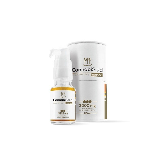 CannabiGold Intense 3000 mg, Olej