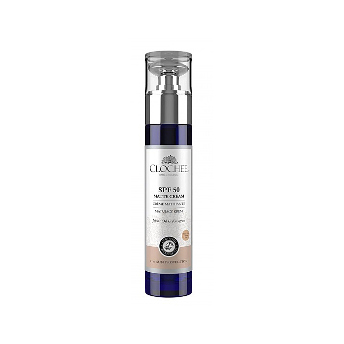CLOCHEE Matujący krem SPF 50