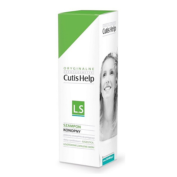 CutisHelp L-S Szampon Konopny Active Squa Przeciw Łuszczycy 