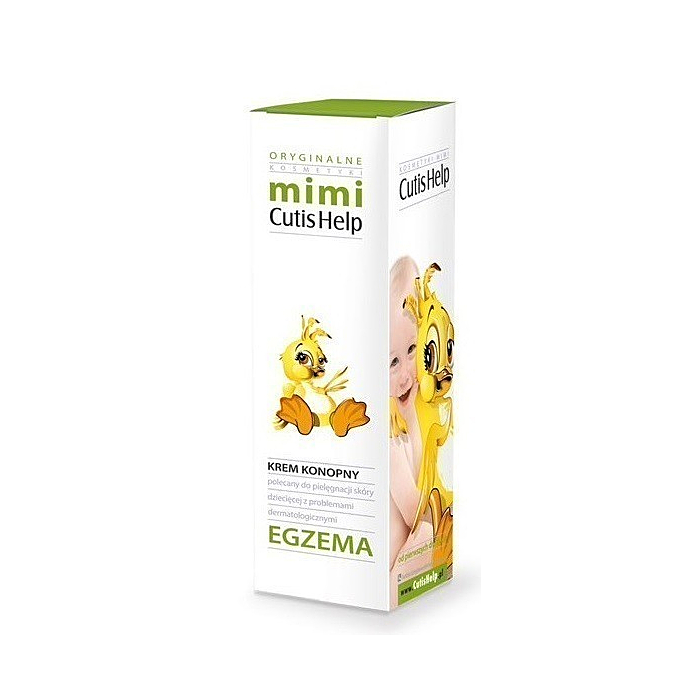 CutisHelp Mimi Egzema Krem konopny do twarzy i ciała, dla dzieci