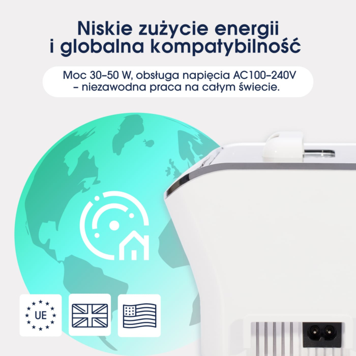 ZENT DeepClean+ Myjka ultradźwiękowa do protez, aparatów i biżuterii 600 ml