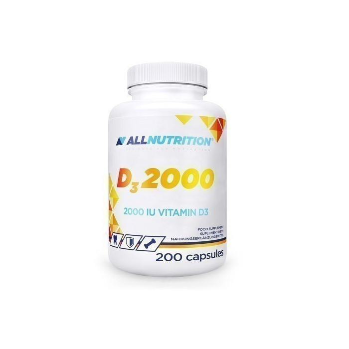 Allnutrition Witamina D3 2000 IU, Kapsułki