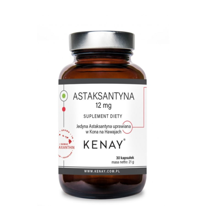 Kenay Suplement diety astaksantyna 12 mg