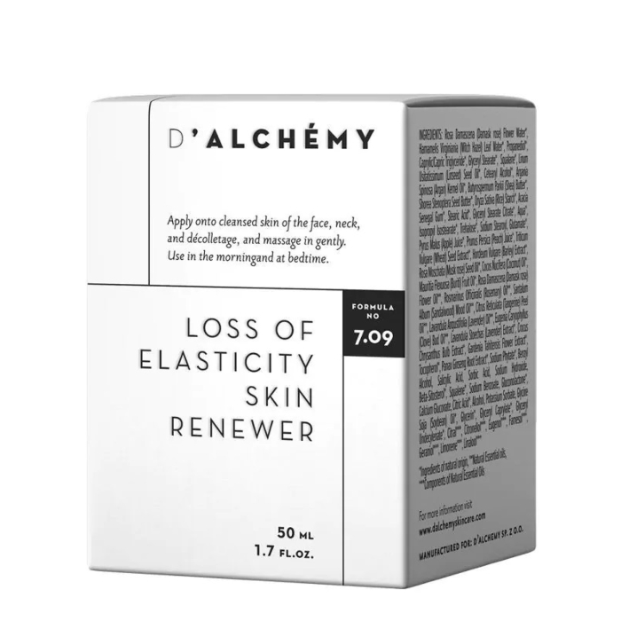 D'Alchemy Loss of Elasticity Skin Renewer Przeciwstarzeniowy krem do cery suchej wrażliwej, 50 ml