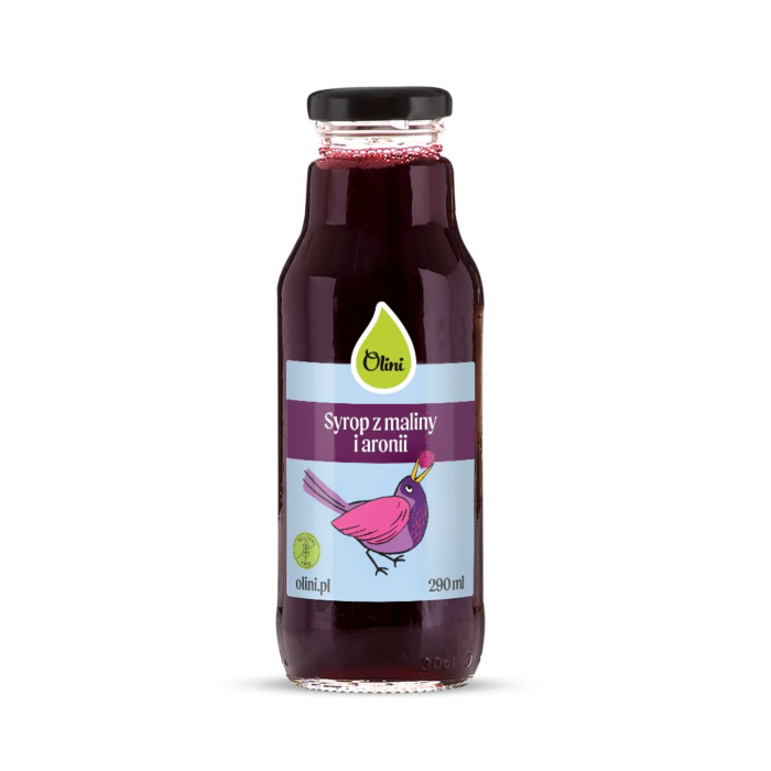 Olini Syrop z malin i aronii dla dzieci 290 ml