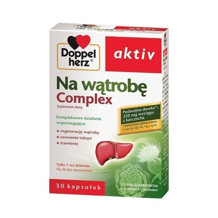 Doppelherz Aktiv Na Wątrobę Complex, Kapsułki