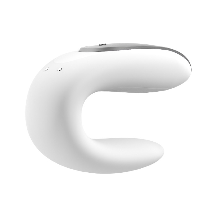 Satisfyer Double Fun Connect App White masażer intymny dla par