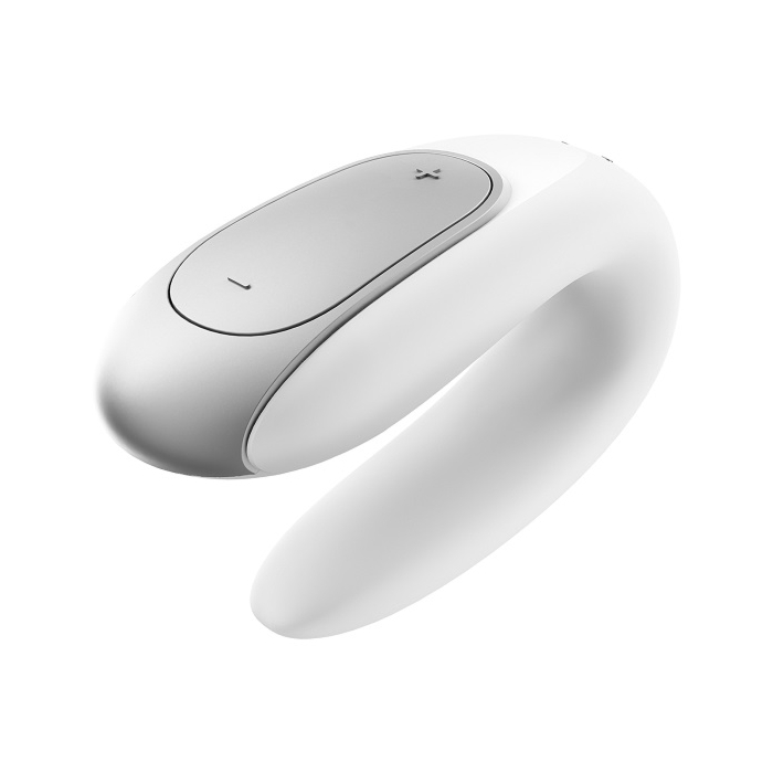 Satisfyer Double Fun Connect App White masażer intymny dla par