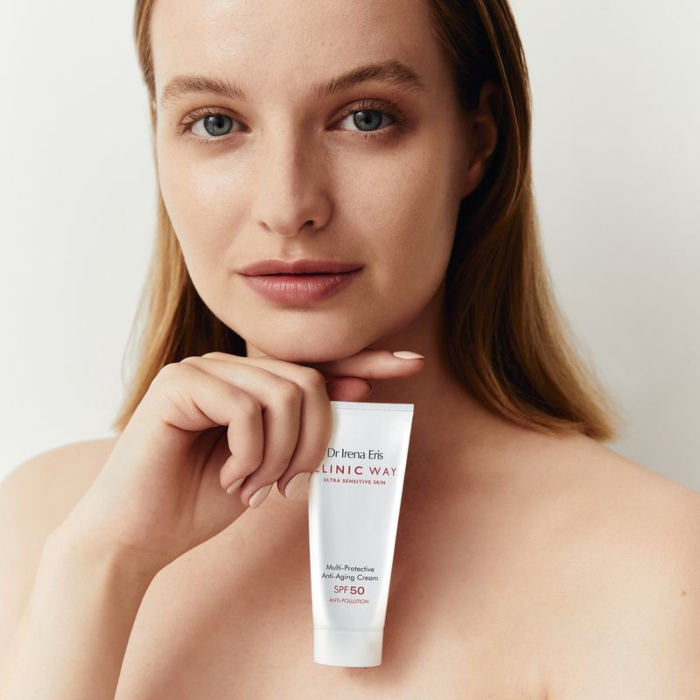 Dr Irena Eris Clinic Way Anti-Pollution Ochronny krem przeciwzmarszczkowy na dzień SPF 50