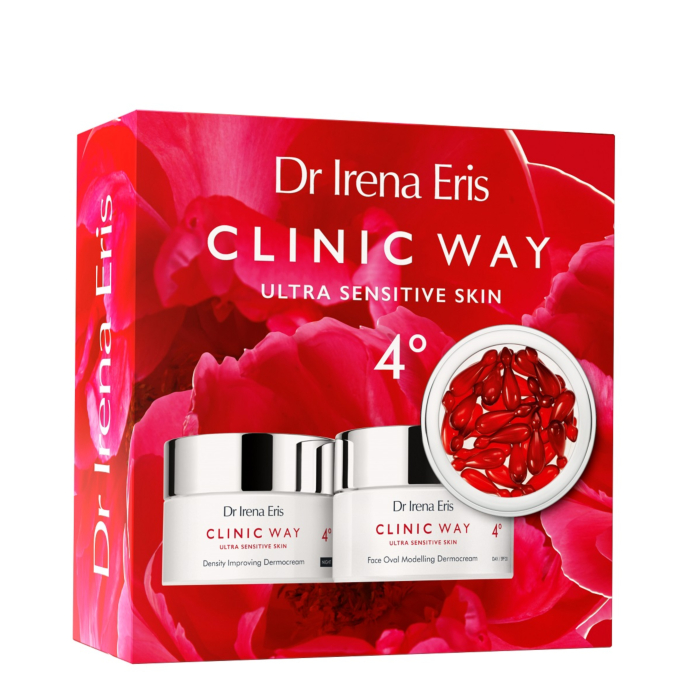 Dr Irena Eris Clinic Way Stopień 4 (Dermokrem na dzień +Dermokrem na noc +Kapsułki