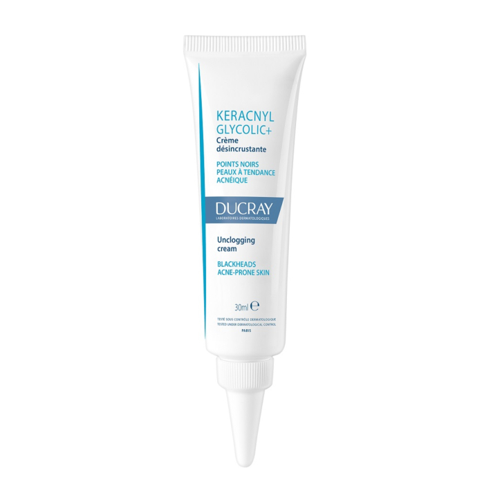 Ducray Keracnyl Glycolic+ Krem redukujący zaskórniki i krostki