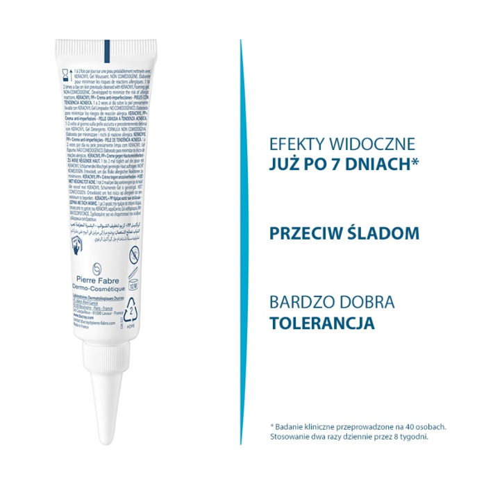 Ducray Keracnyl PP Krem kojący przeciw niedoskonałościom