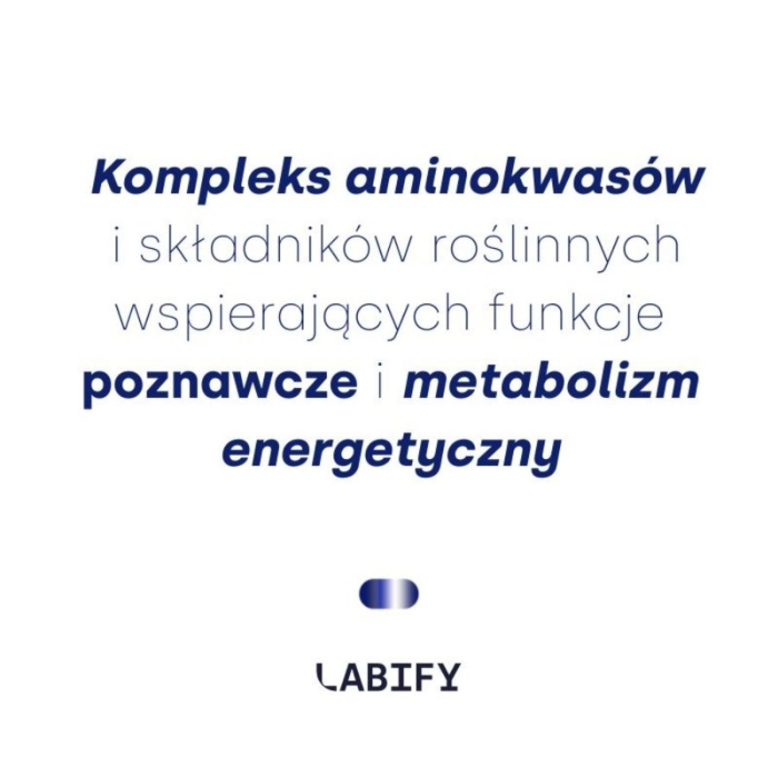 Labify Mind Drive Aminokwasy miedź Q10 i ekstrakty roślinne