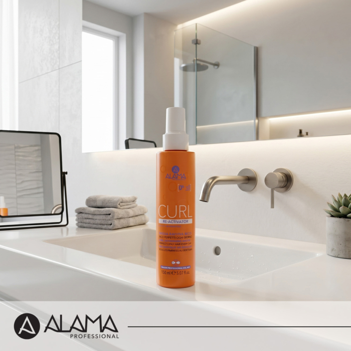 Alama Curl Aktywator Spray Mgiełka reaktywująca skręt do loków i fal 150ml