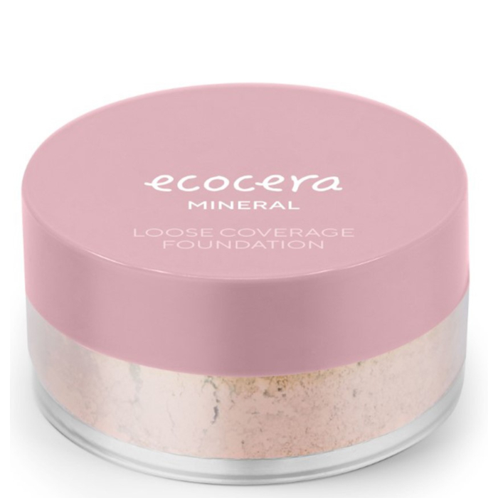 Ecocera Sypki podkład mineralny kryjący neutralny N4.0 London