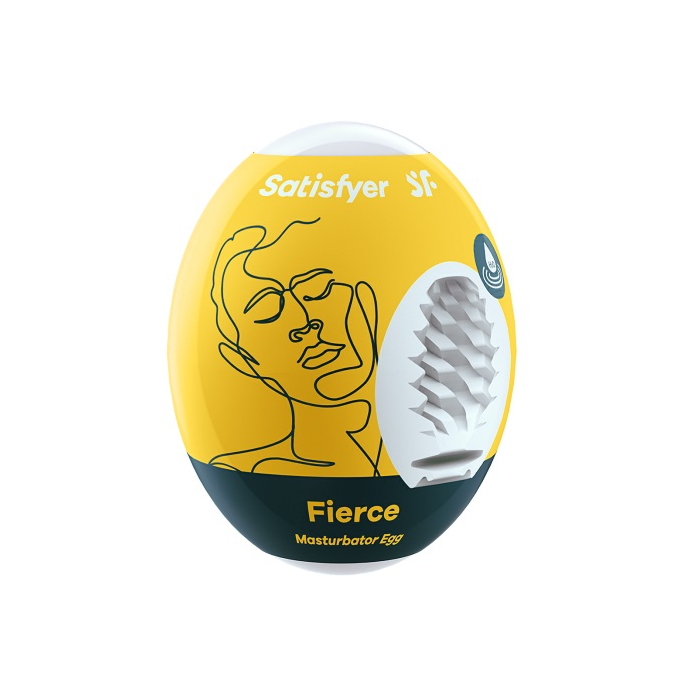 Satisfyer Masażer Masturbator Egg Single Fierce
